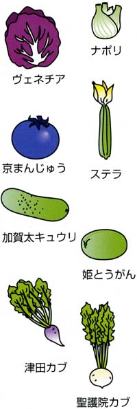 13新しい魅力の野菜に挑戦 新顔 面白品種 地方野菜 Ja西春日井